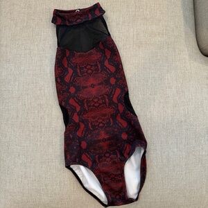 Eleve Pattern Leotard with Collar - Child Medium (Custom)